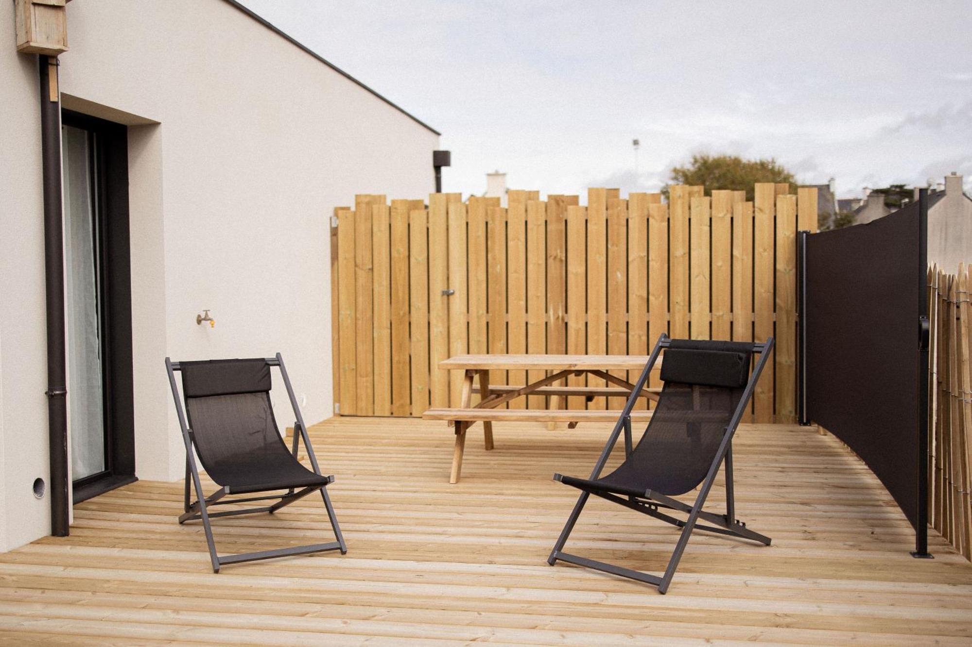 Men Louet O - Gite De Bord De Mer Ploudalmézeau Exterior foto
